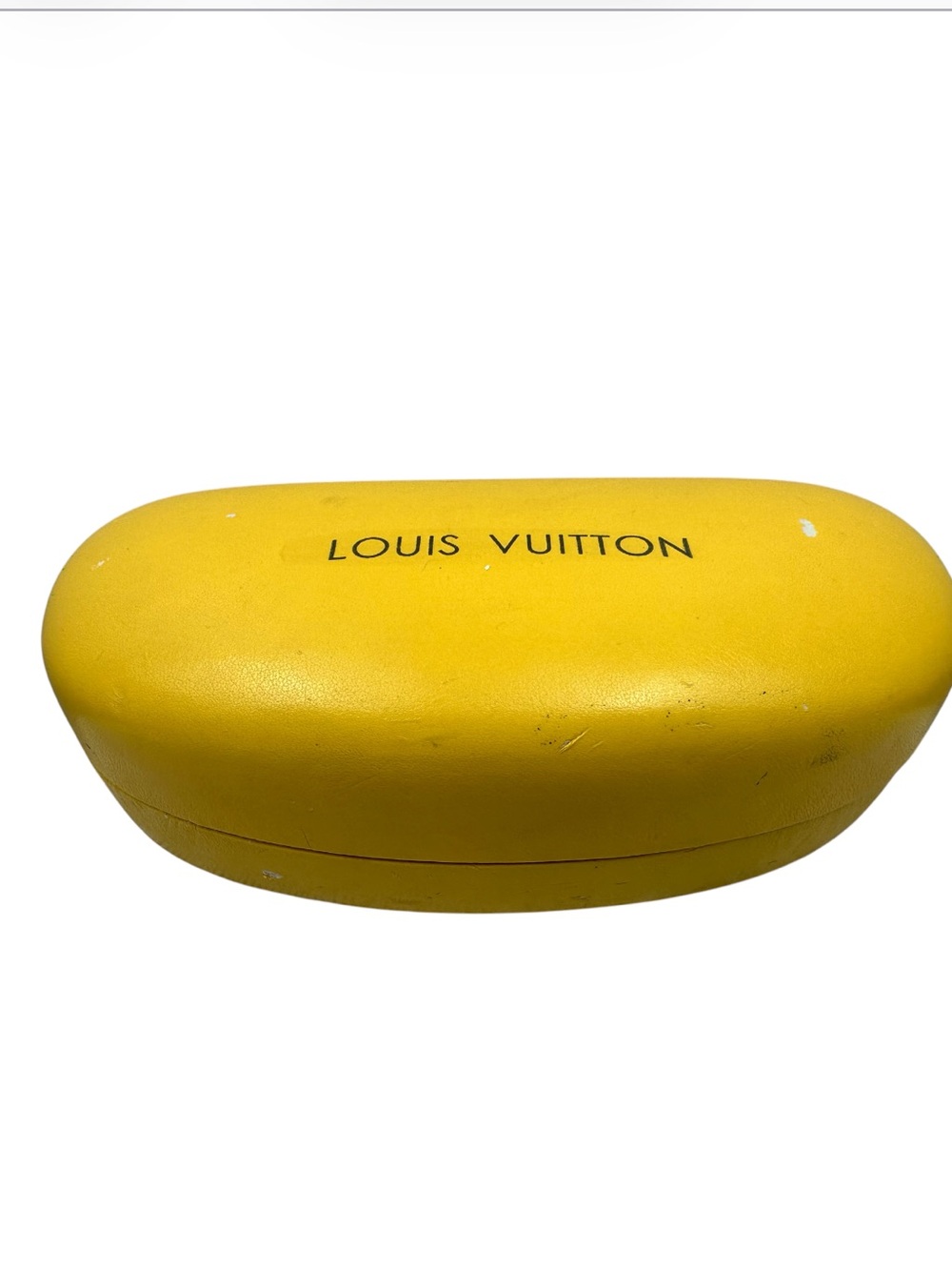 Louis Vuitton Bright Yellow Hard Eyewear Case